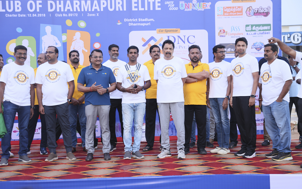 Marathon organisers and guests at the 2025 event
